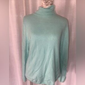 Cashmere By Charter Club 100% Cashmere Seagram Turtleneck Sweater Women’s XL